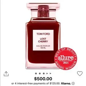 Tom Ford | Other | 34 Oz 0 Ml Tom Ford Lost Cherry Eau De